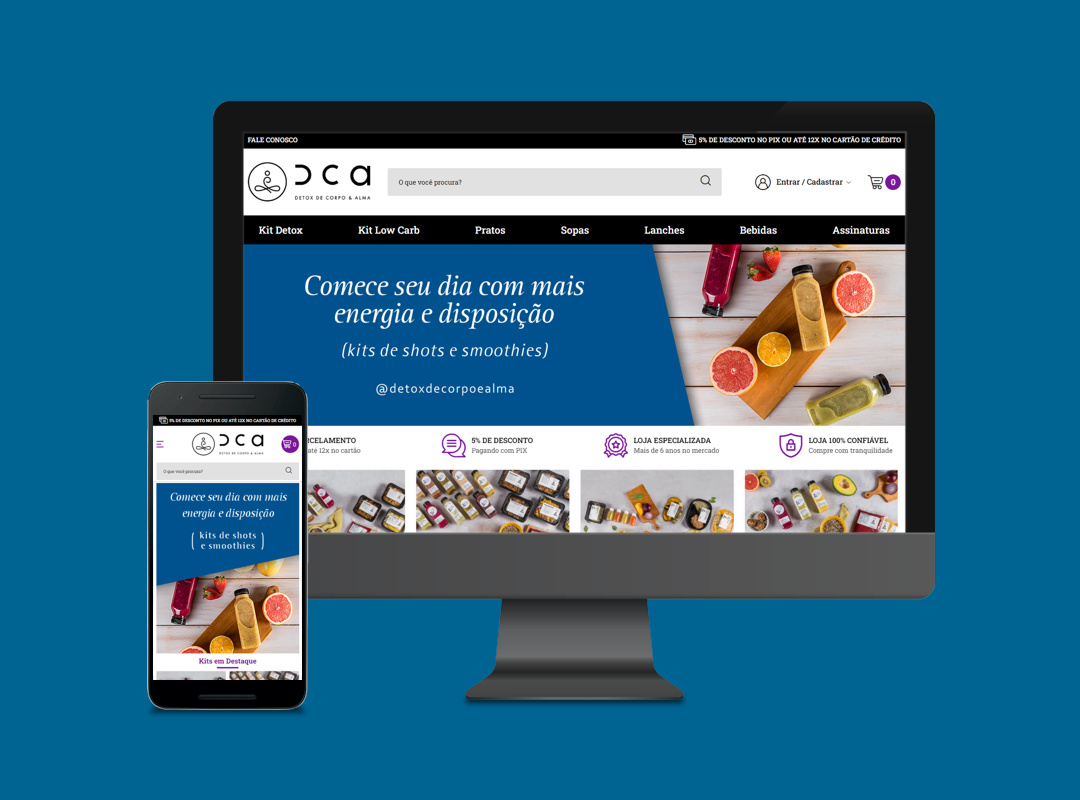 Detox de Corpo e AlmaLojas Virtuais