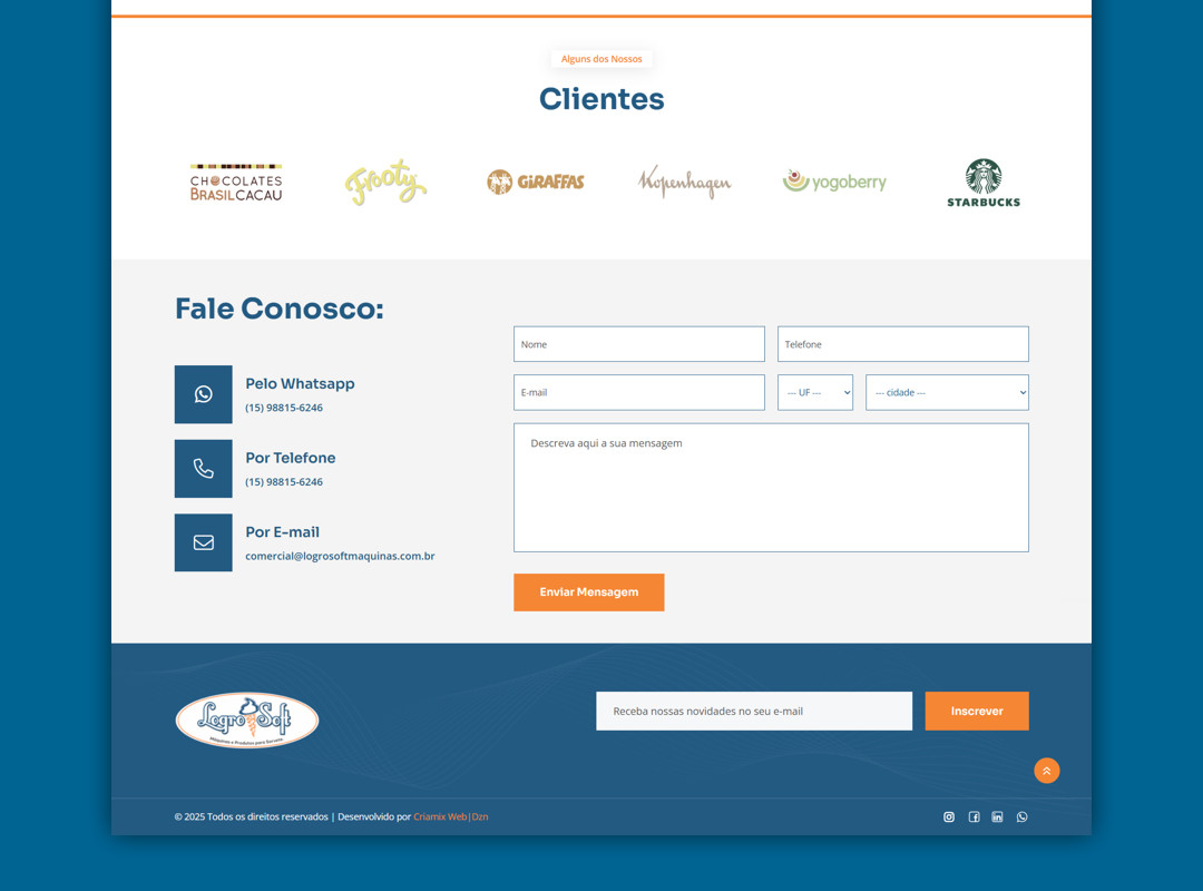 Logro Soft Mquinas de SorveteWebsites