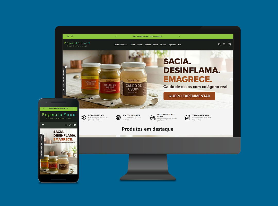 Papoula FoodLojas Virtuais
